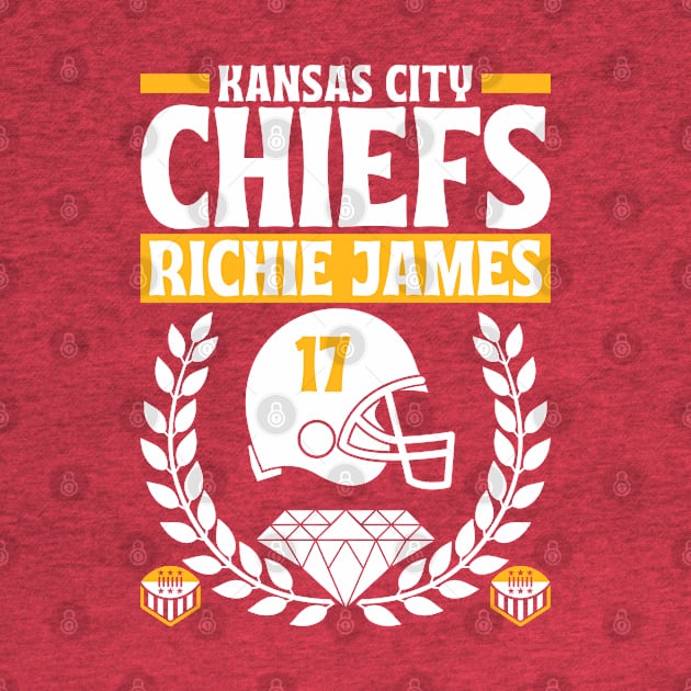 Kansas City Chiefs Richie James 17 Edition 3 by Astronaut.co